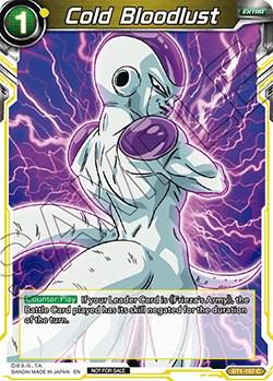 Cold Bloodlust BT1-107