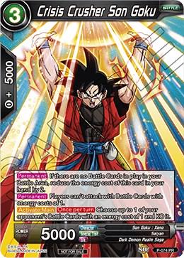 Crisis Crusher Son Goku P-074