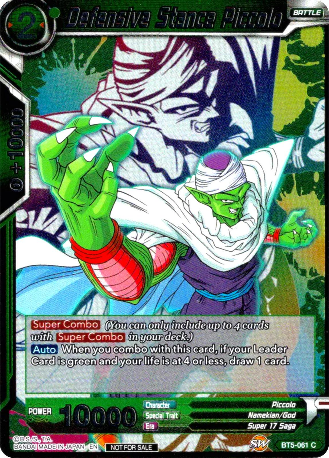 Defensive Stance Piccolo BT5-061