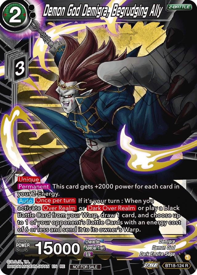 Demon God Demigra, Begrudging Ally BT18-124