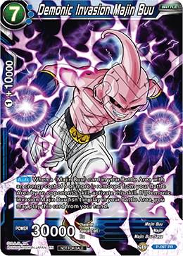 Demonic Invasion Majin Buu P-097