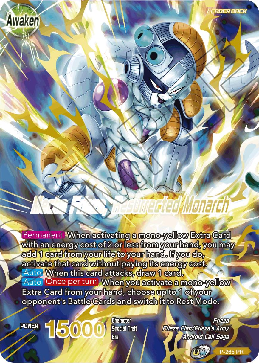 Frieza // Mecha Frieza, Resurrected Monarch [Full Art] P-265