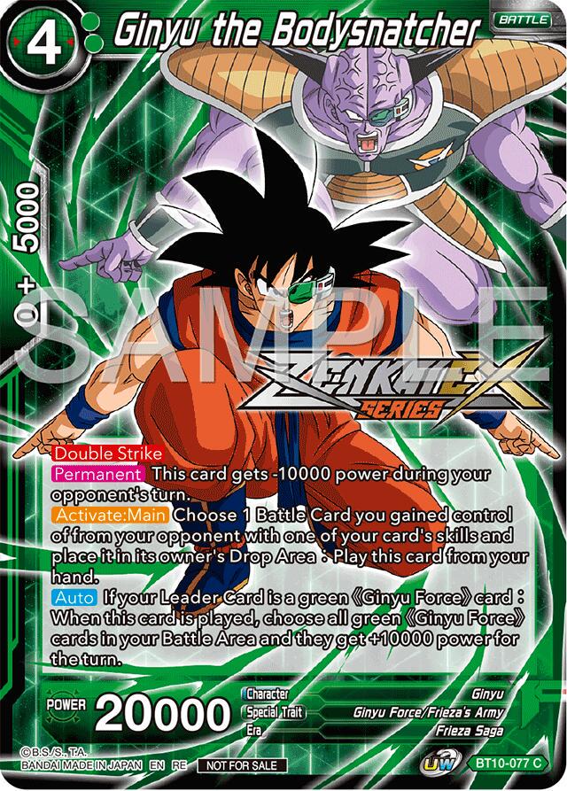 Ginyu the Bodysnatcher BT10-077