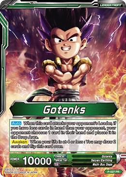 Gotenks // Prodigious Strike Super Saiyan Gotenks P-027