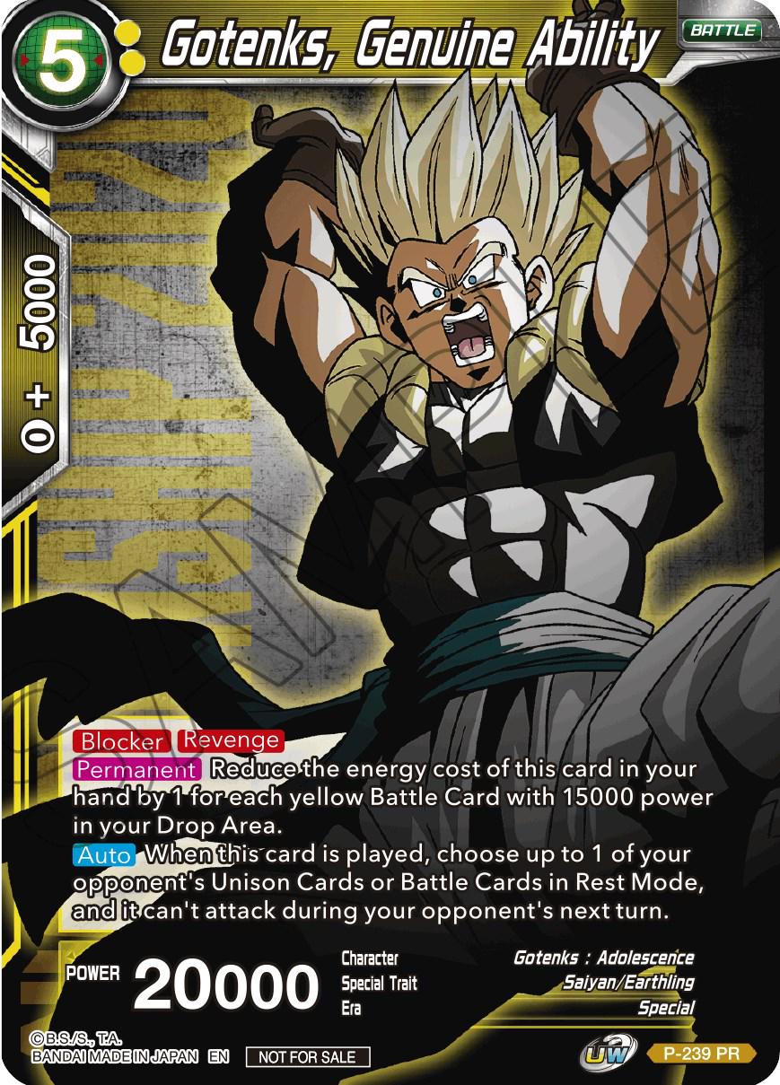 Gotenks, Genuine Ability P-239