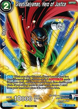 Great Saiyaman, Hero of Justice P-120