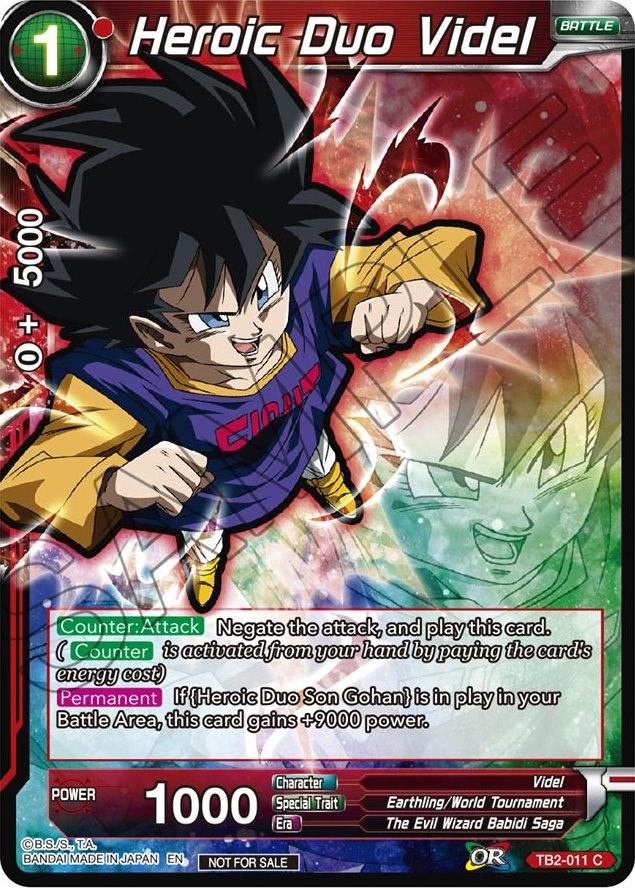 Heroic Duo Videl TB2-011