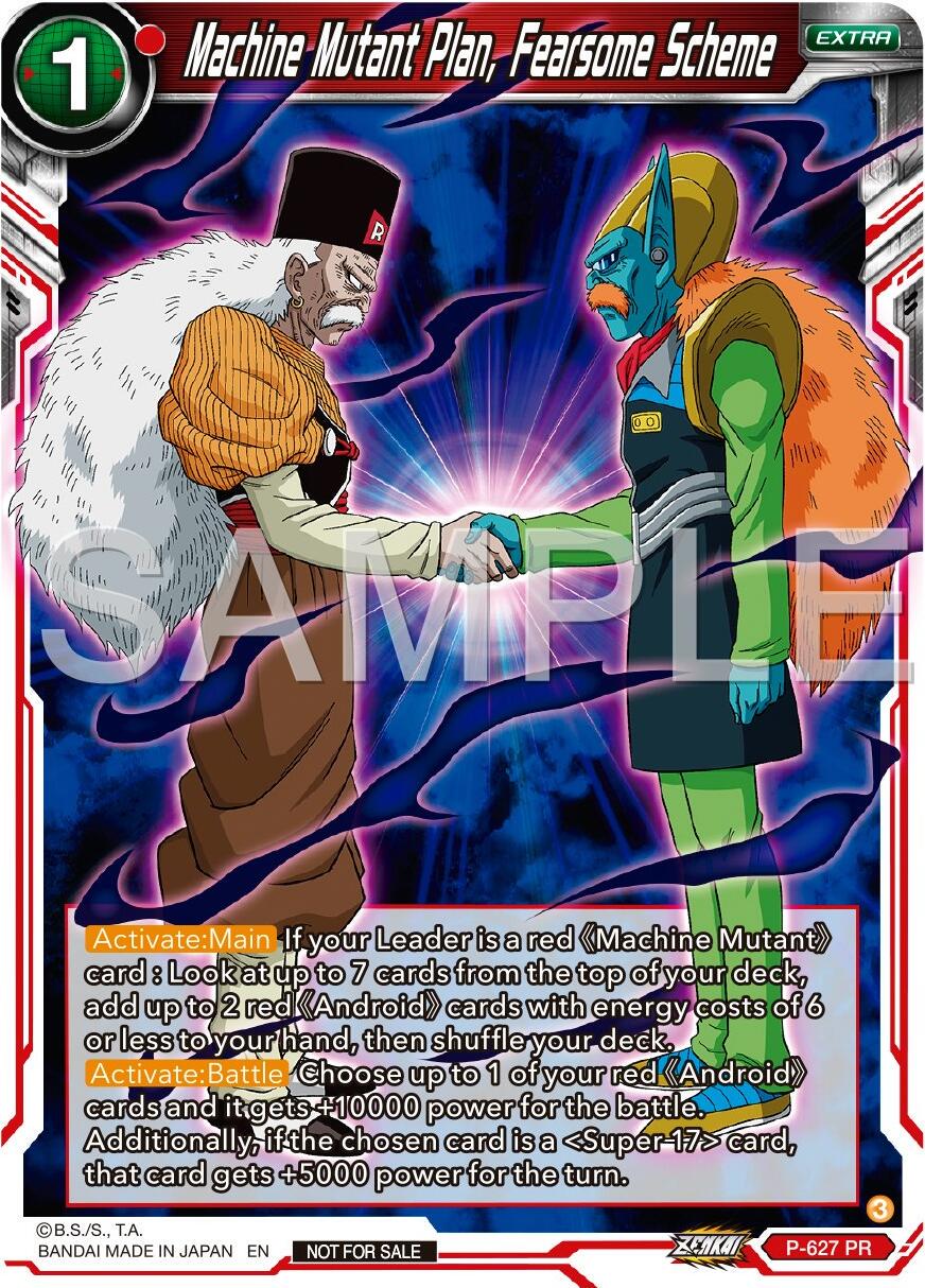 Machine Mutant Plan, Fearsome Scheme P-627