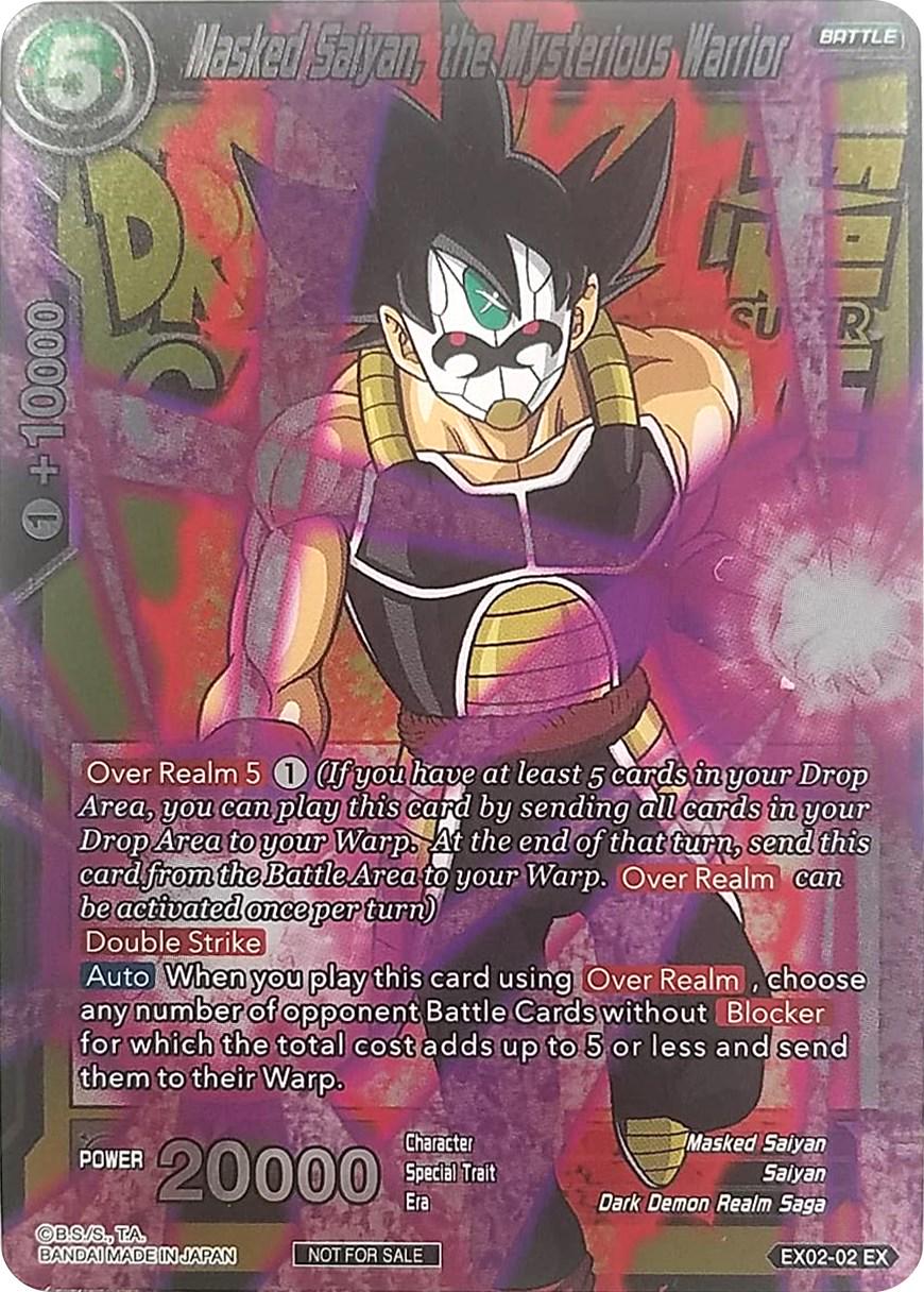 Masked Saiyan, the Mysterious Warrior [Metallic Foil] EX02-02