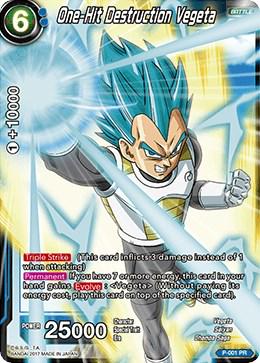One-Hit Destruction Vegeta P-001