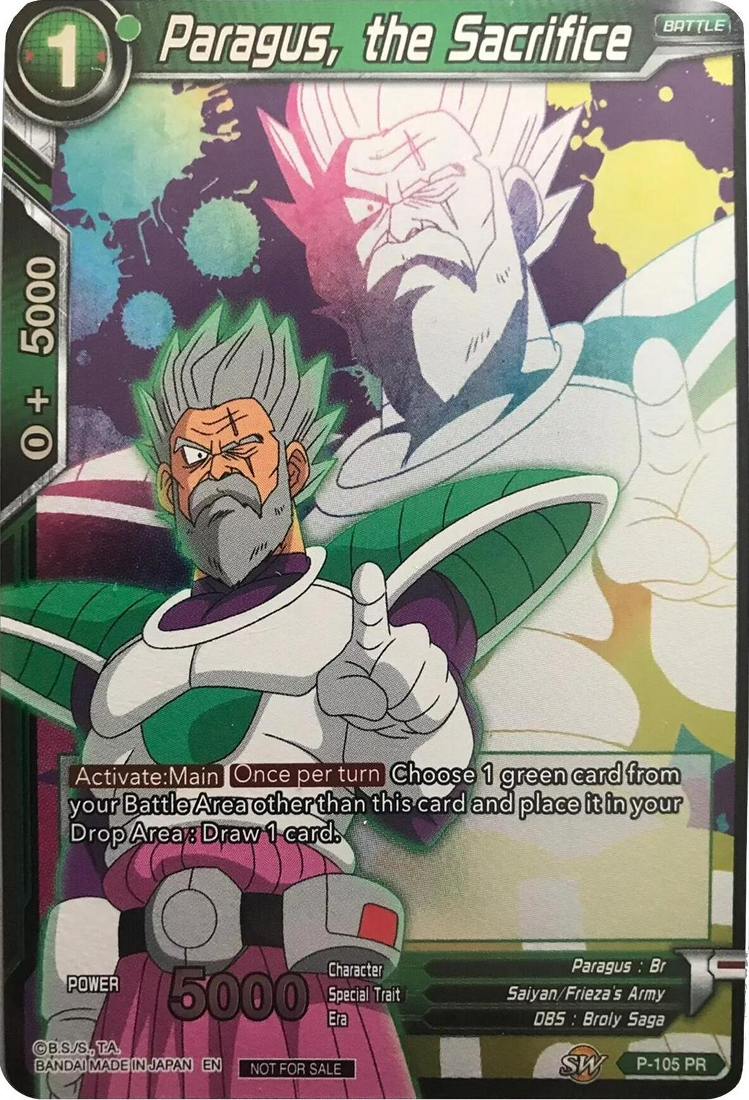 Paragus, the Sacrifice [Event Pack 4] P-105