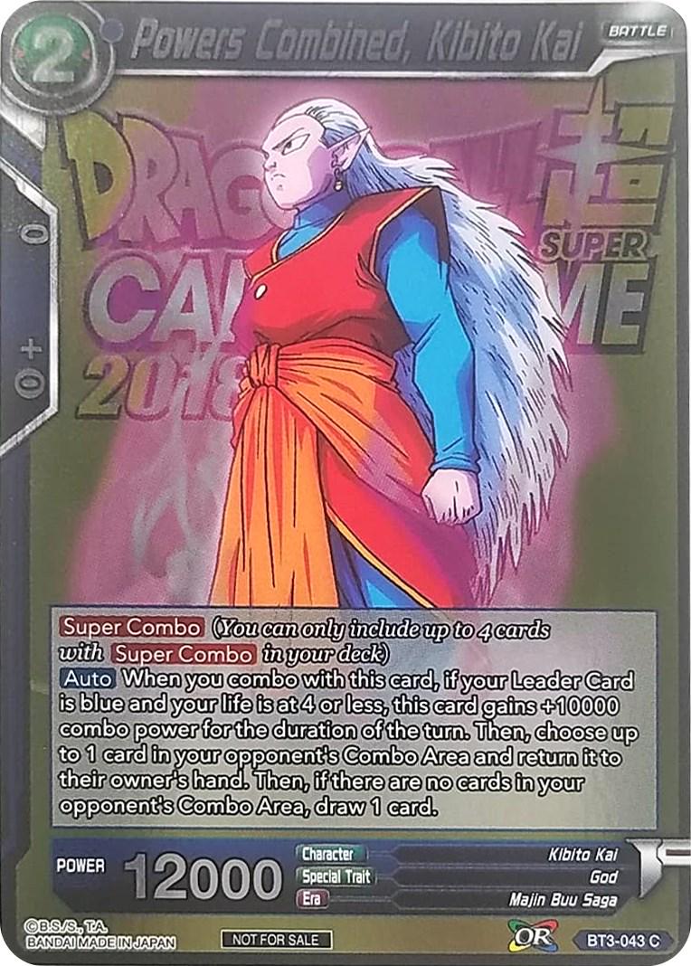 Powers Combined, Kibito Kai [Metallic Foil] BT3-043