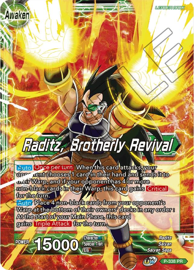 Raditz // Raditz, Brotherly Revival P-338
