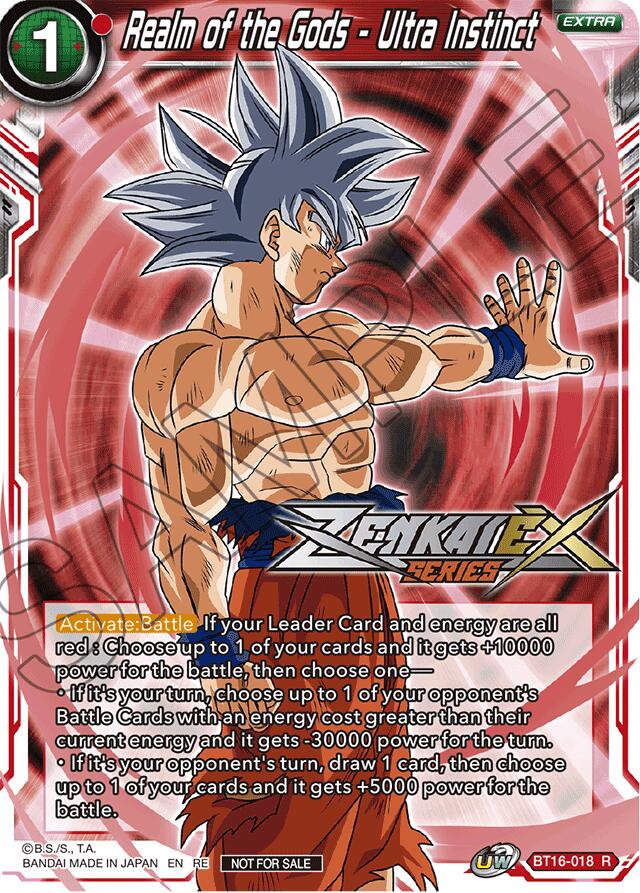 Realm of the Gods - Ultra Instinct BT16-018