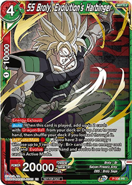 SS Broly, Evolution's Harbinger P-336