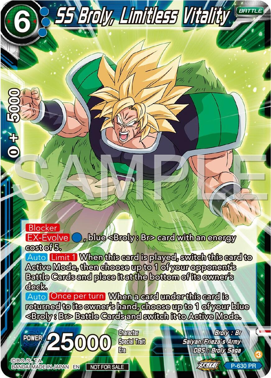 SS Broly, Limitless Vitality P-630