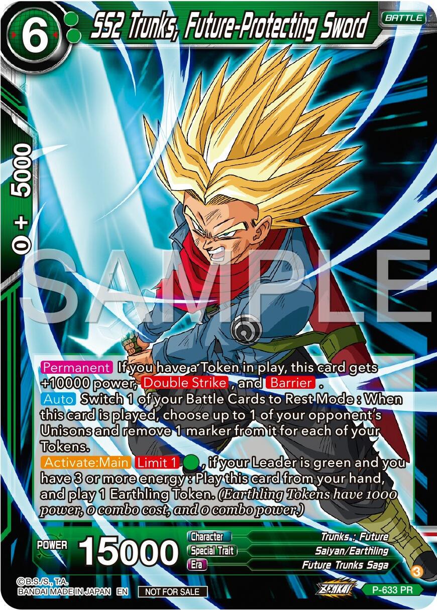 SS2 Trunks, Future-Protecting Sword P-633
