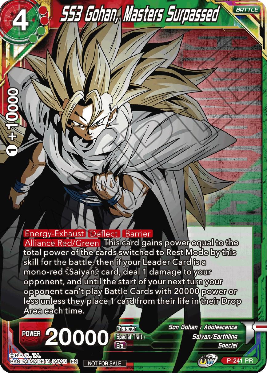SS3 Gohan, Masters Surpassed P-241