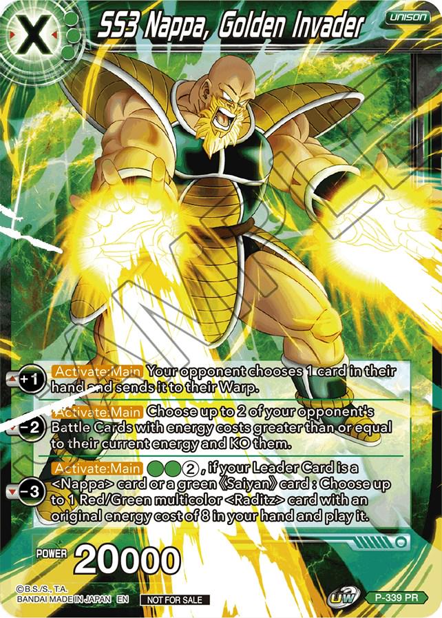 SS3 Nappa, Golden Invader P-339