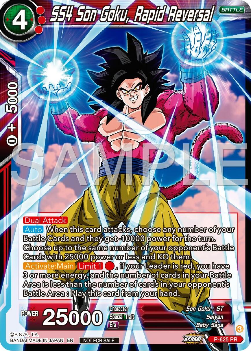 SS4 Son Goku, Rapid Reversal P-625