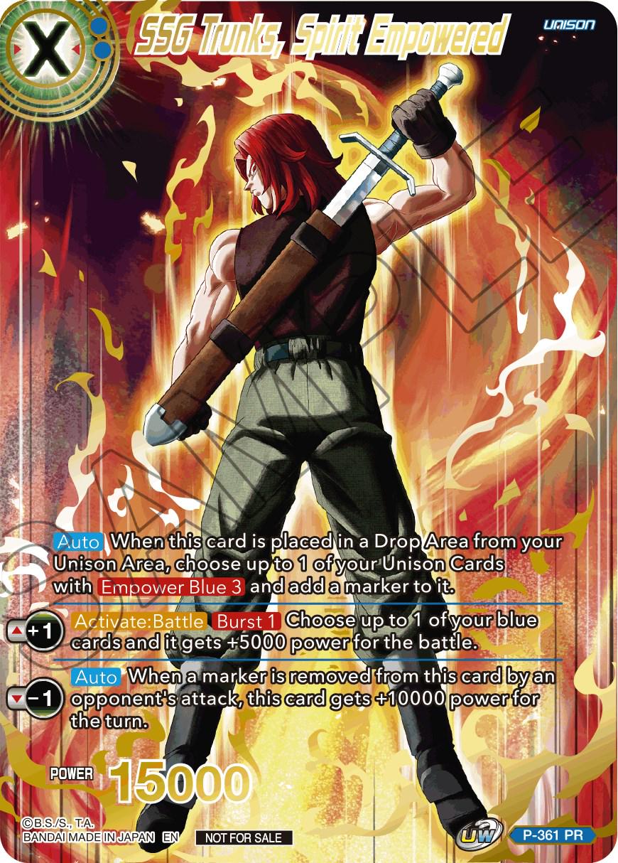 SSG Trunks, Spirit Empowered [Gold Stamped Foil] P-361 PR