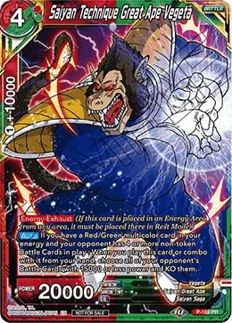Saiyan Technique Great Ape Vegeta P-169