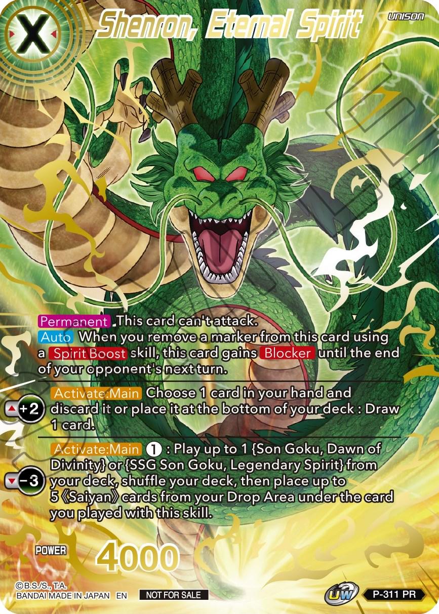 Shenron, Eternal Spirit [Gold Stamped] P-311