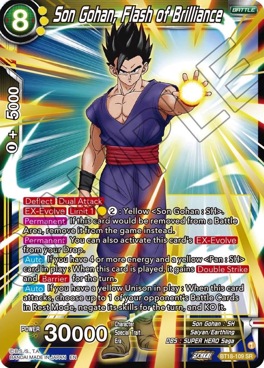 Son Gohan, Flash of Brilliance BT18-109