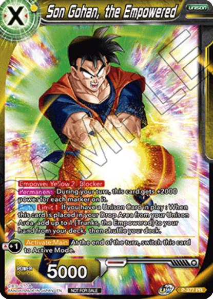 Son Gohan, the Empowered P-377