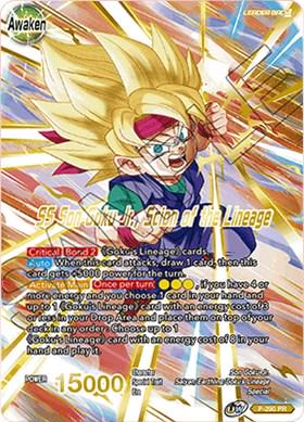 Son Goku Jr. // SS Son Goku Jr., Scion of the Lineage [Gold Stamped] P-290