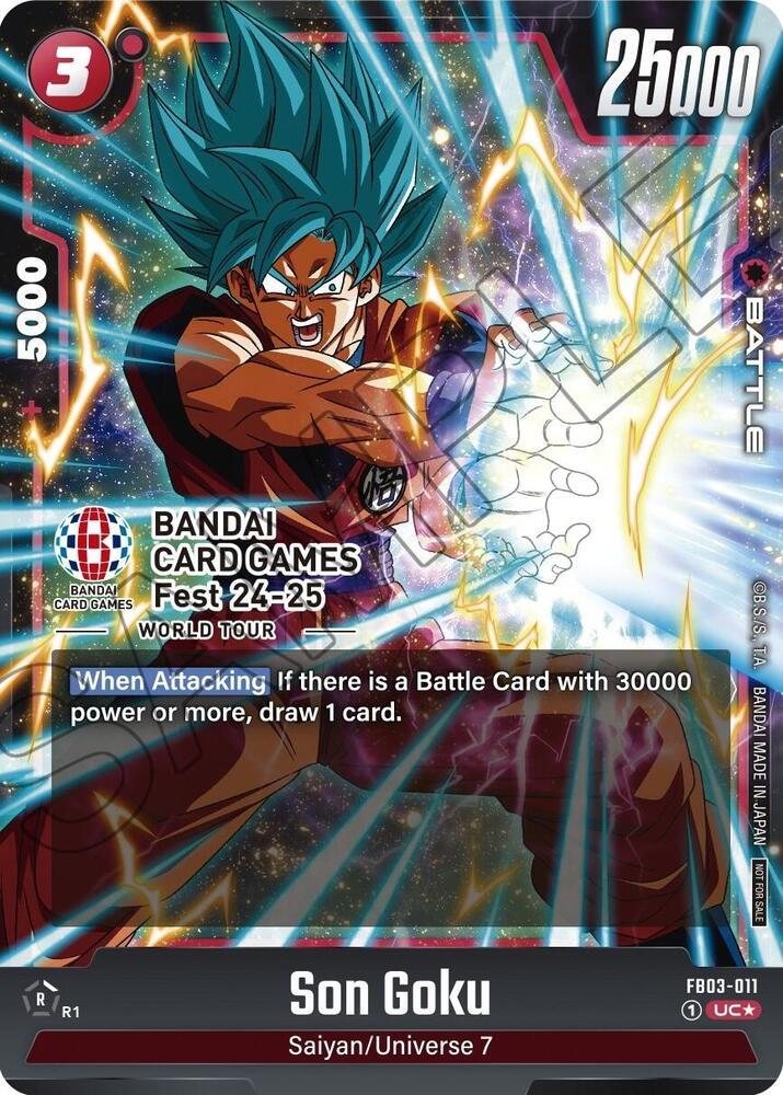 Son Goku [Bandai Card Games Fest 24-25] FB03-011