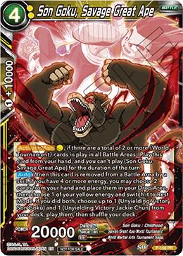 Son Goku, Savage Great Ape P-156