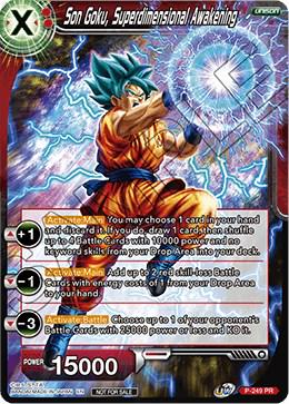 Son Goku, Superdimensional Awakening P-249