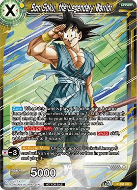 Son Goku, the Legendary Warrior P-291