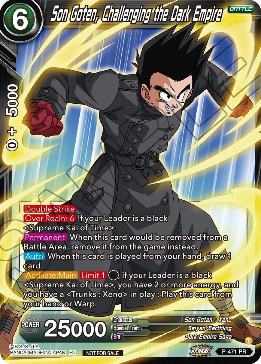 Son Goten, Challenging the Dark Empire P-471