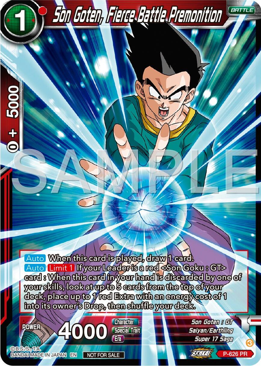 Son Goten, Fierce Battle Premonition P-626