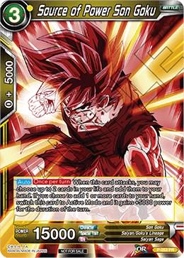 Source of Power Son Goku P-053