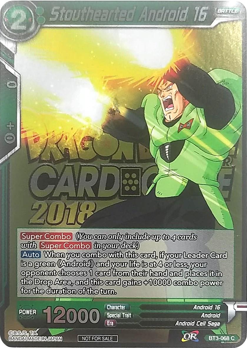 Stouthearted Android 16 [Metallic Foil] BT3-068