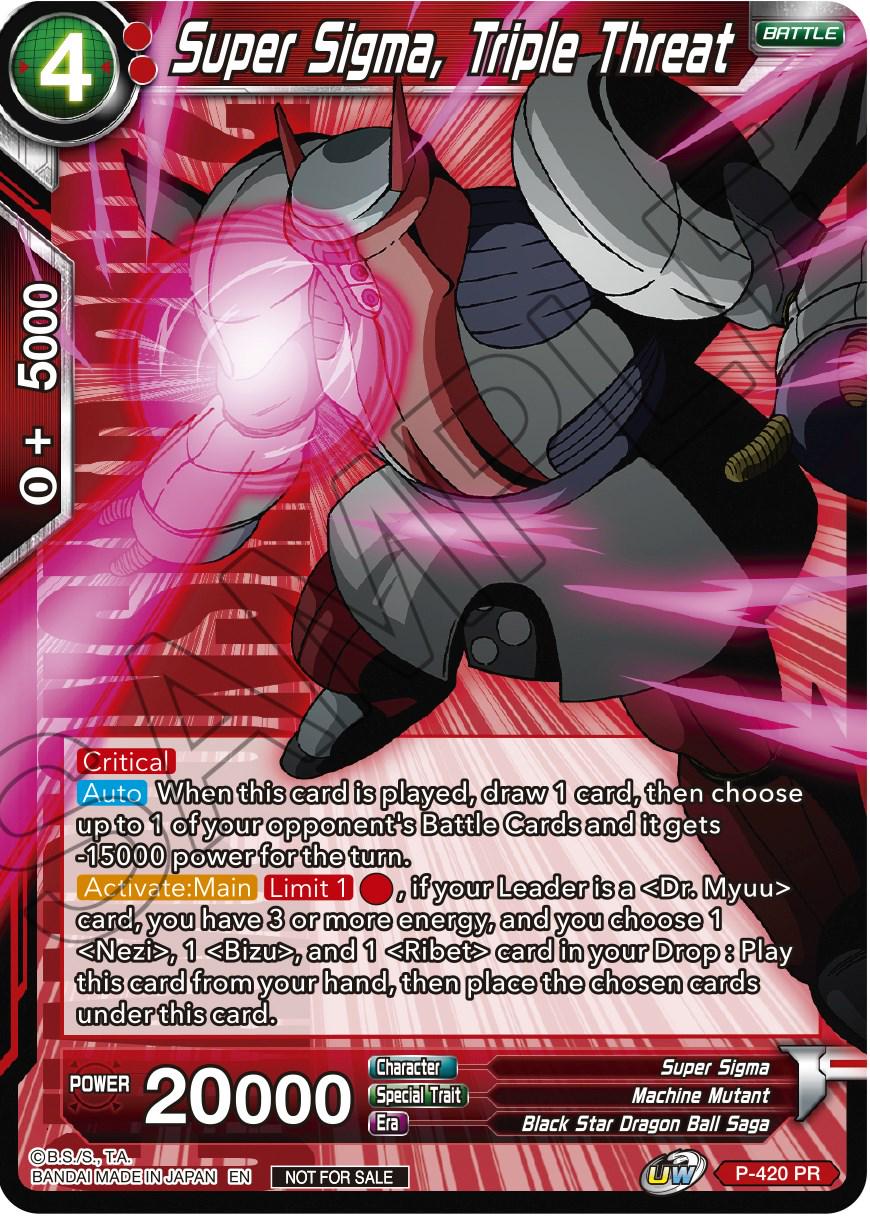 Super Sigma, Triple Threat P-420
