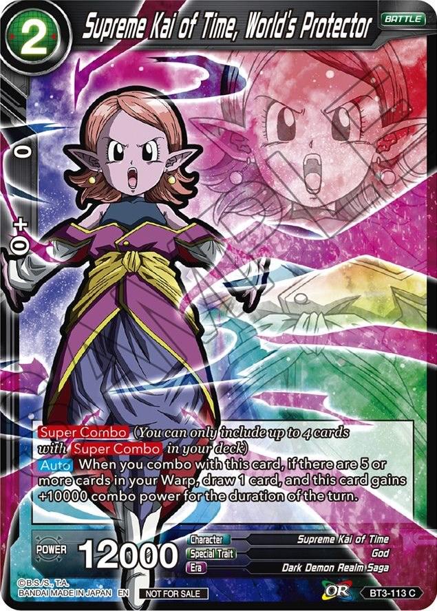 Supreme Kai of Time, World's Protector BT3-113