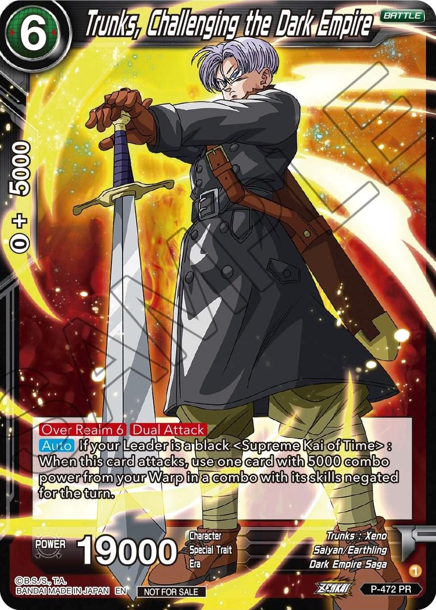 Trunks, Challenging the Dark Empire P-472