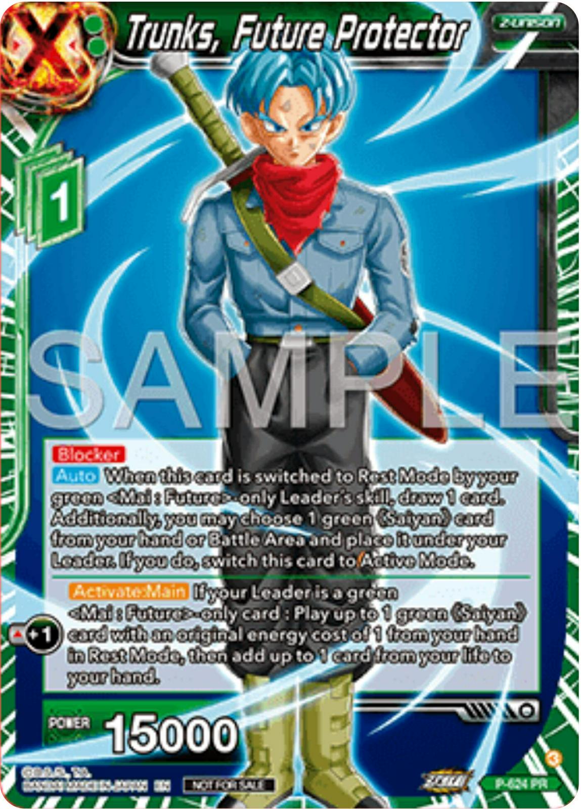 Trunks, Future Protector P-424