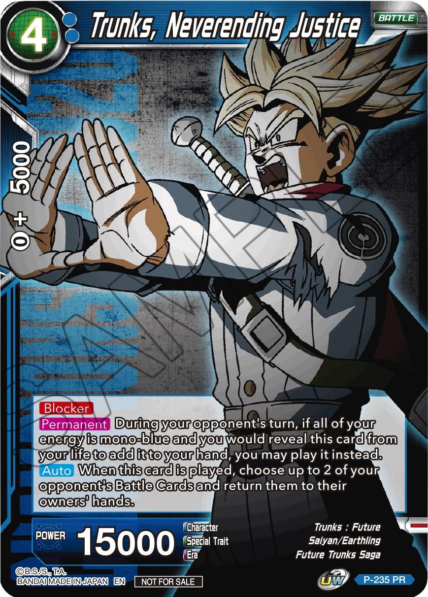 Trunks, Neverending Justice P-235