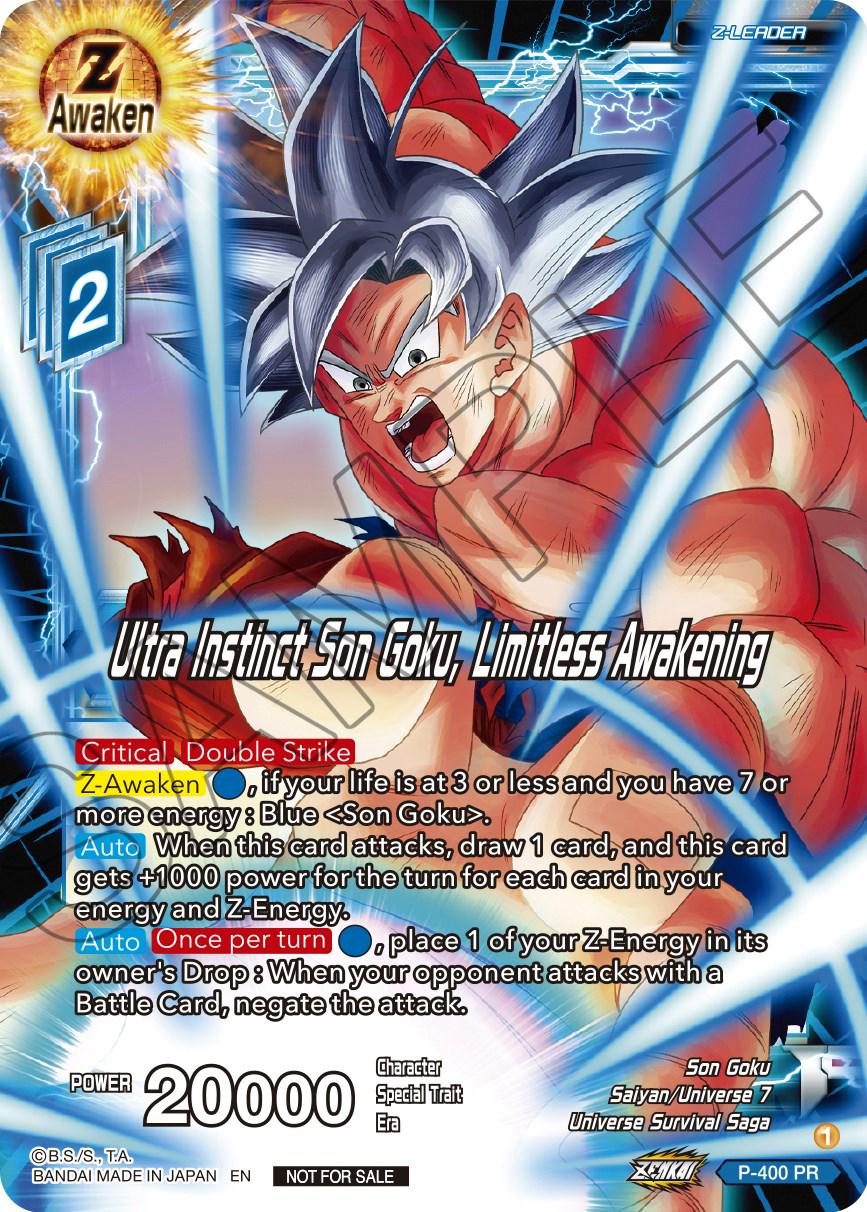 Ultra Instinct Son Goku, Limitless Awakening P-400