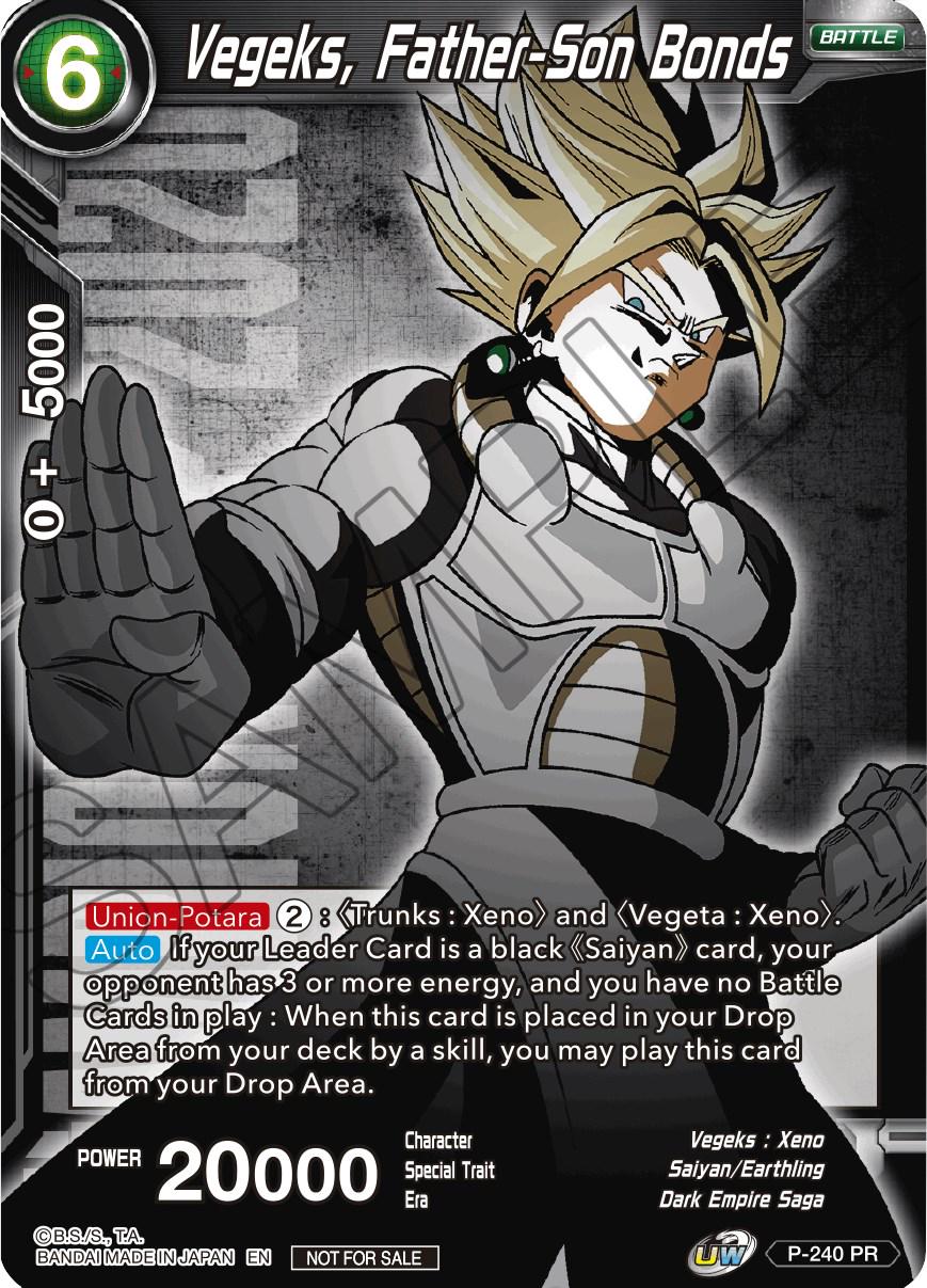 Vegeks, Father-Son Bonds P-240