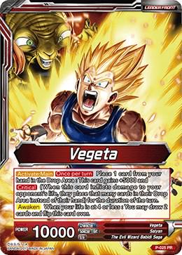 Vegeta // Vile Strike Dark Prince Vegeta P-025