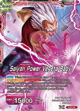 Vegeta Baby // Saiyan Power Vegeta Baby P-070