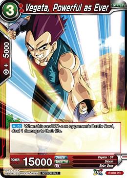 Vegeta, Powerful as Ever P-030