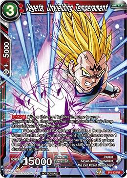 Vegeta, Unyielding Temperament P-143