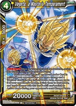 Vegeta, a Master's Temperament P-137